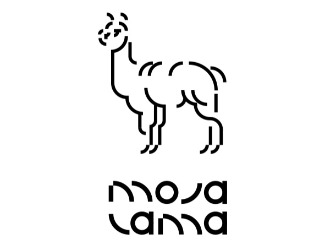 Projekt logo dla firmy moja lama | Projektowanie logo